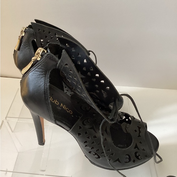 Klub Nico leather gladiator style heels - Picture 2 of 6